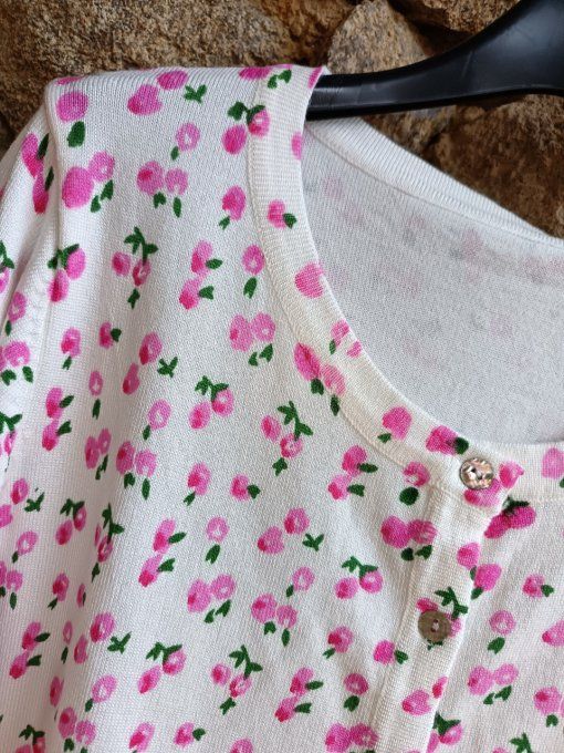 Cardigan Petites Roses