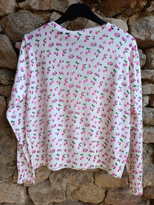 Cardigan Petites Roses