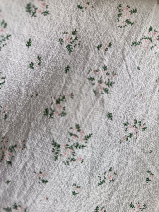 Chemisette Fleurie à Mancherons