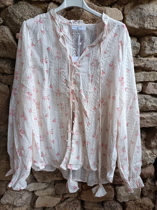 Blouse Bohême Fleurie