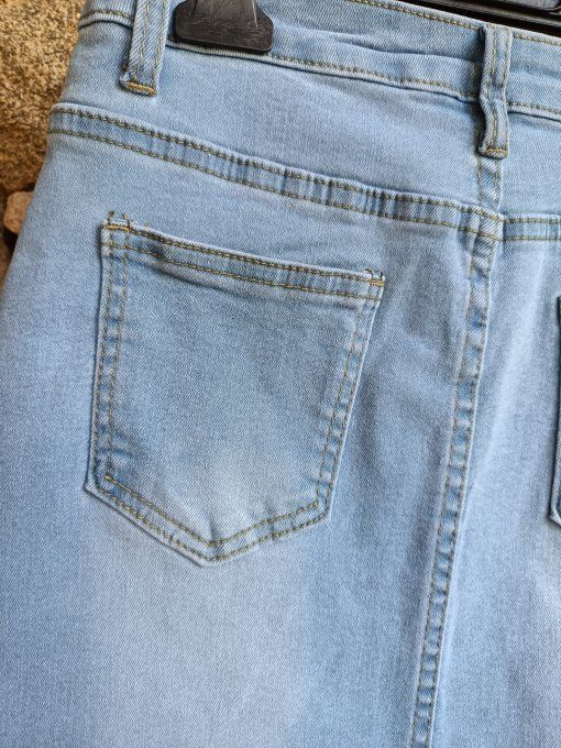 Jupe Crayon Jean