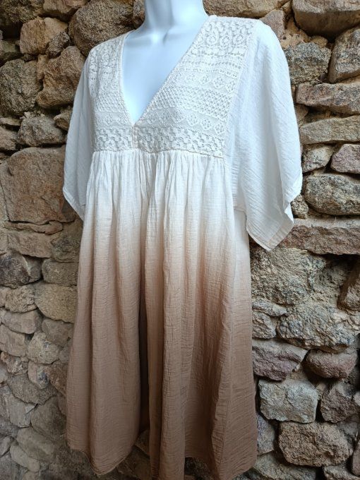 Robe Coloris Dégradé