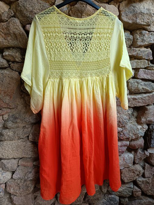 Robe Coloris Dégradé