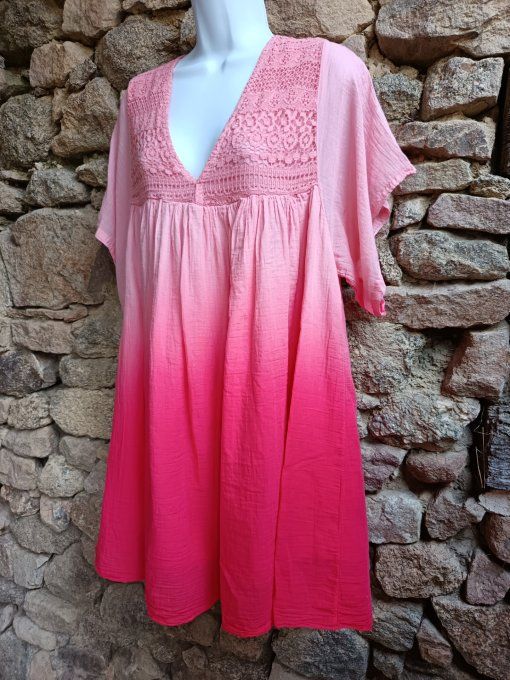 Robe Coloris Dégradé