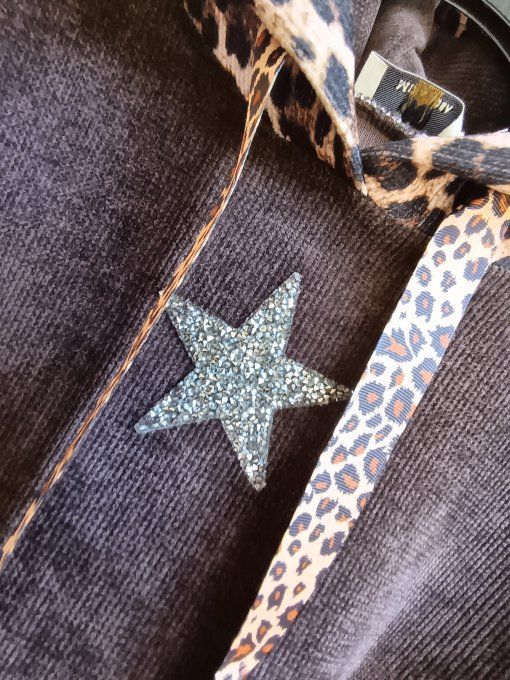 Sweat Velours Léopard GT