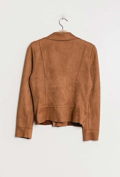 Perfecto Suédine Cognac