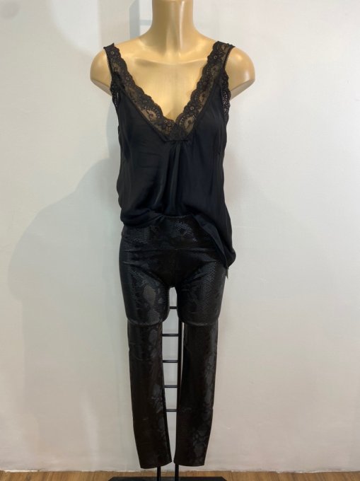 legging simili serpent