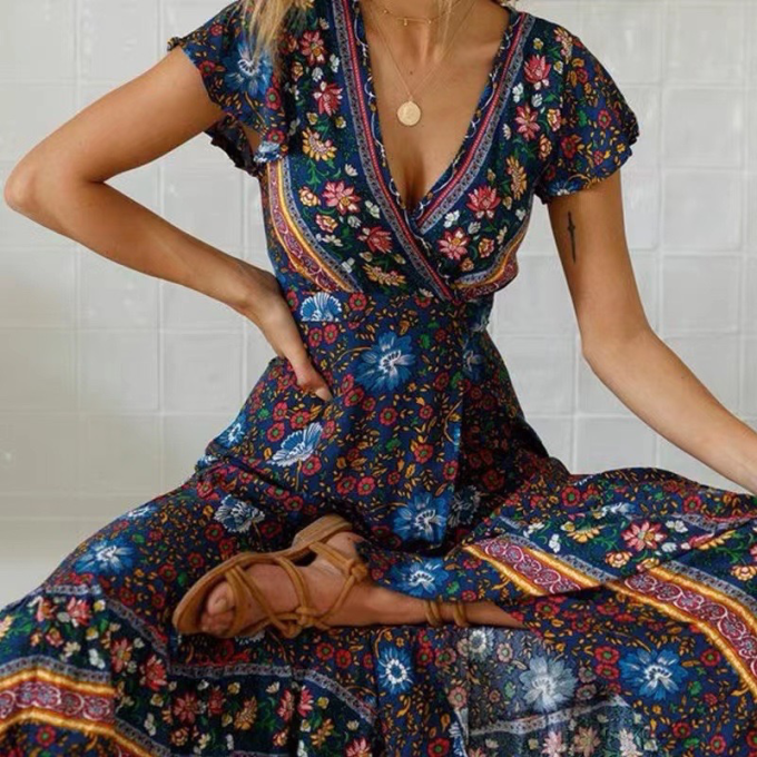 Robe Portefeuille Marine