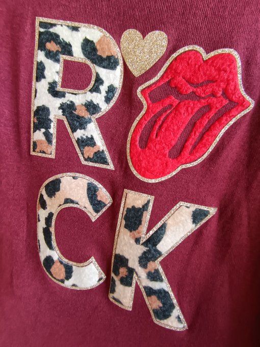 Pull rock – Motif bouche