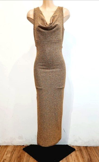 Robe goutte d'eau Or