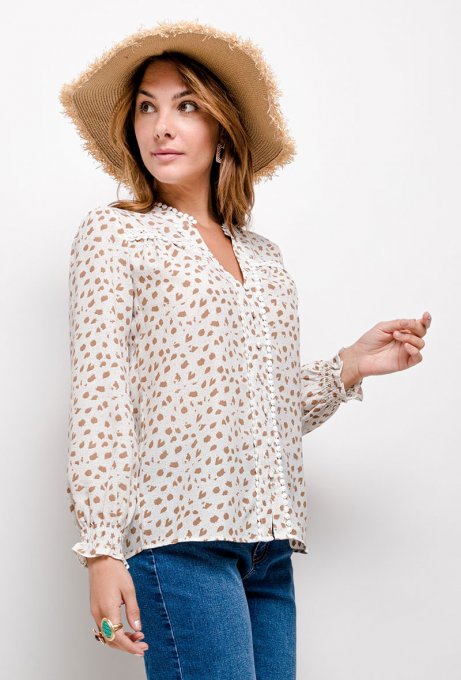 Blouse imprimée 