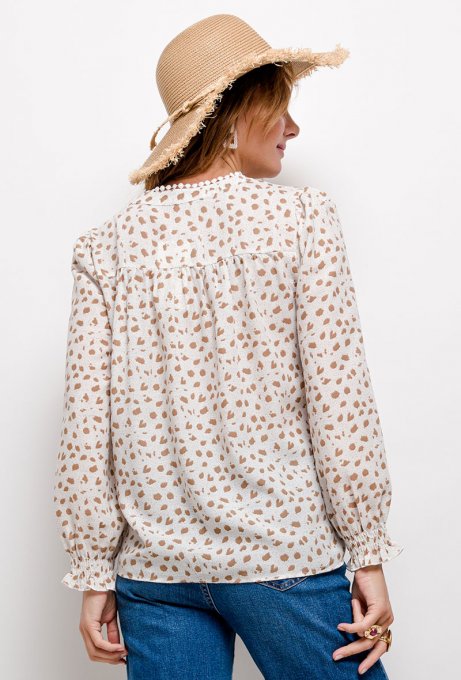 Blouse imprimée 
