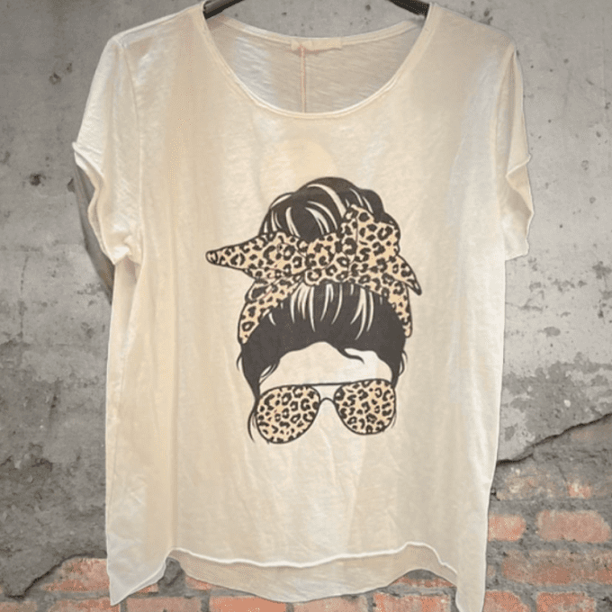 T-shirt Bandana Beige