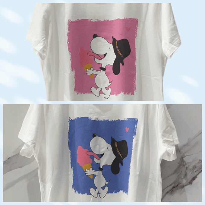 T-Shirt Snoopy Ice Cream