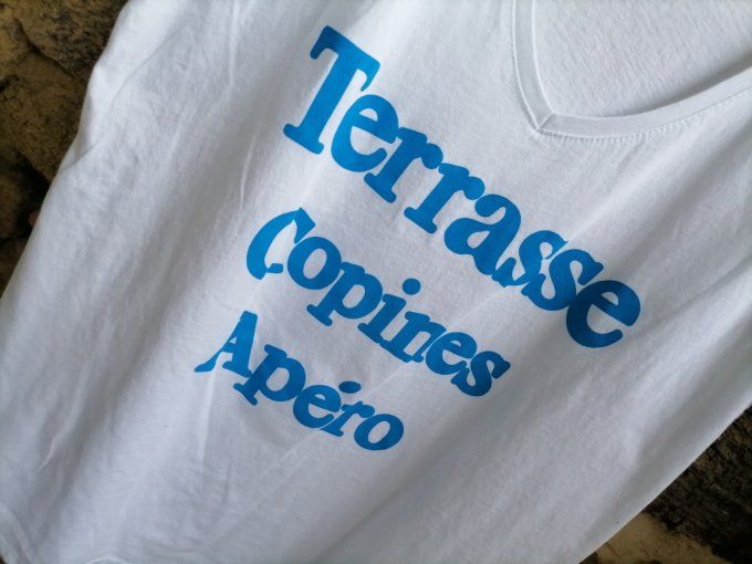 T-shirt Terrasse Copines