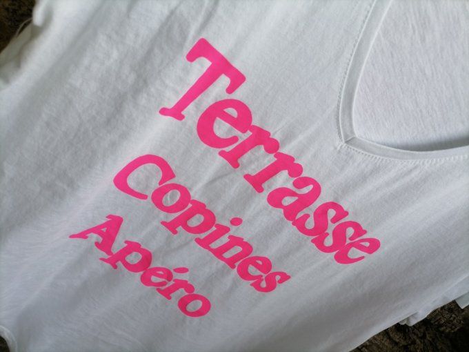 T-shirt Terrasse Copines