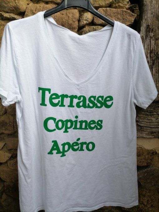 T-shirt Terrasse Copines