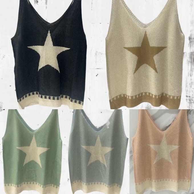Débardeur Star Lurex